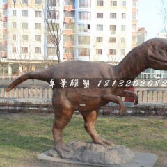 玻璃鋼恐龍雕塑，玻璃鋼公園動物雕塑