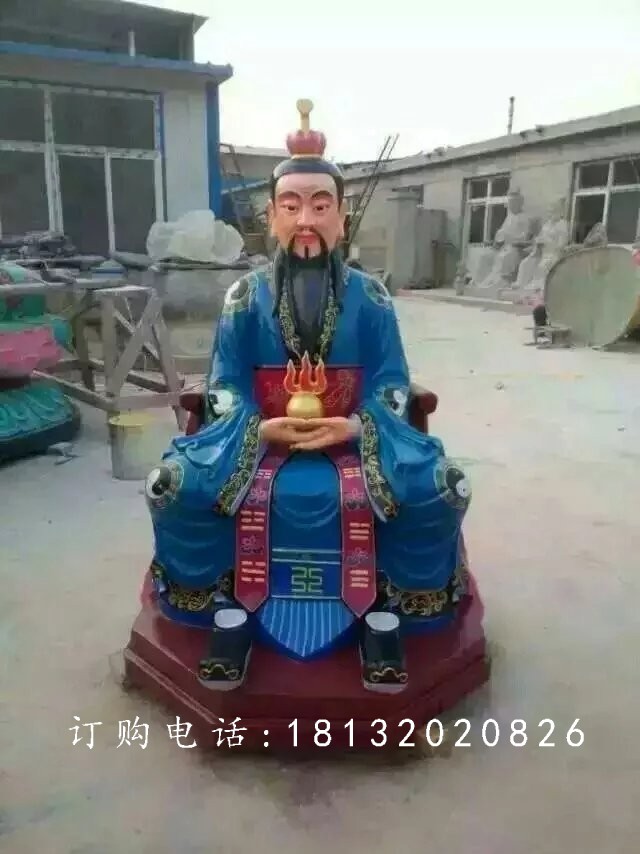 玻璃鋼鎮元子雕塑，神仙玻璃鋼雕塑