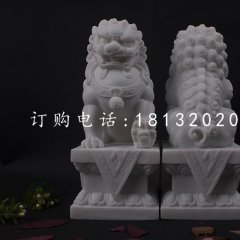 漢白玉北京獅，石獅子