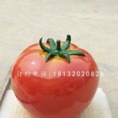 仿真西紅柿雕塑，玻璃鋼蔬菜