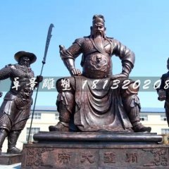 關公銅雕，古代人物銅雕